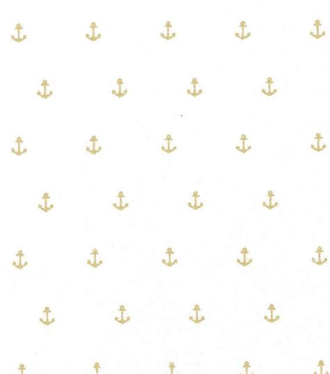 keepsake calico fabric gold metallic anchors white|joann calico fabric.